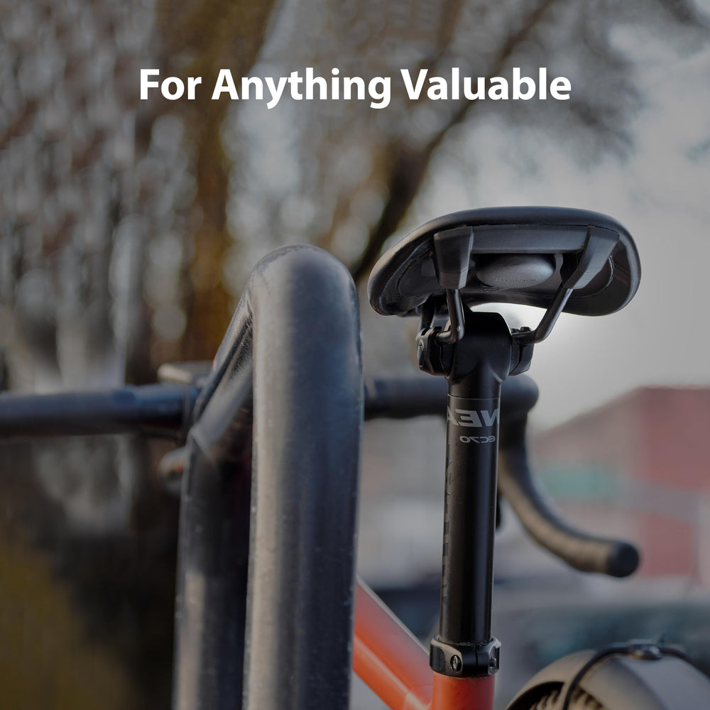 Elevation Lab TagVault suited for cars, bikes, trailers, and outdoor gear
