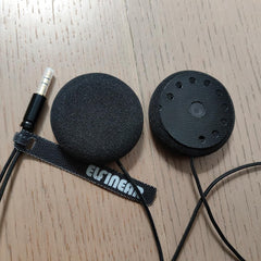 ELFINEAR Acoustix Elite 124 dB sensitivity for crisp helmet sound
