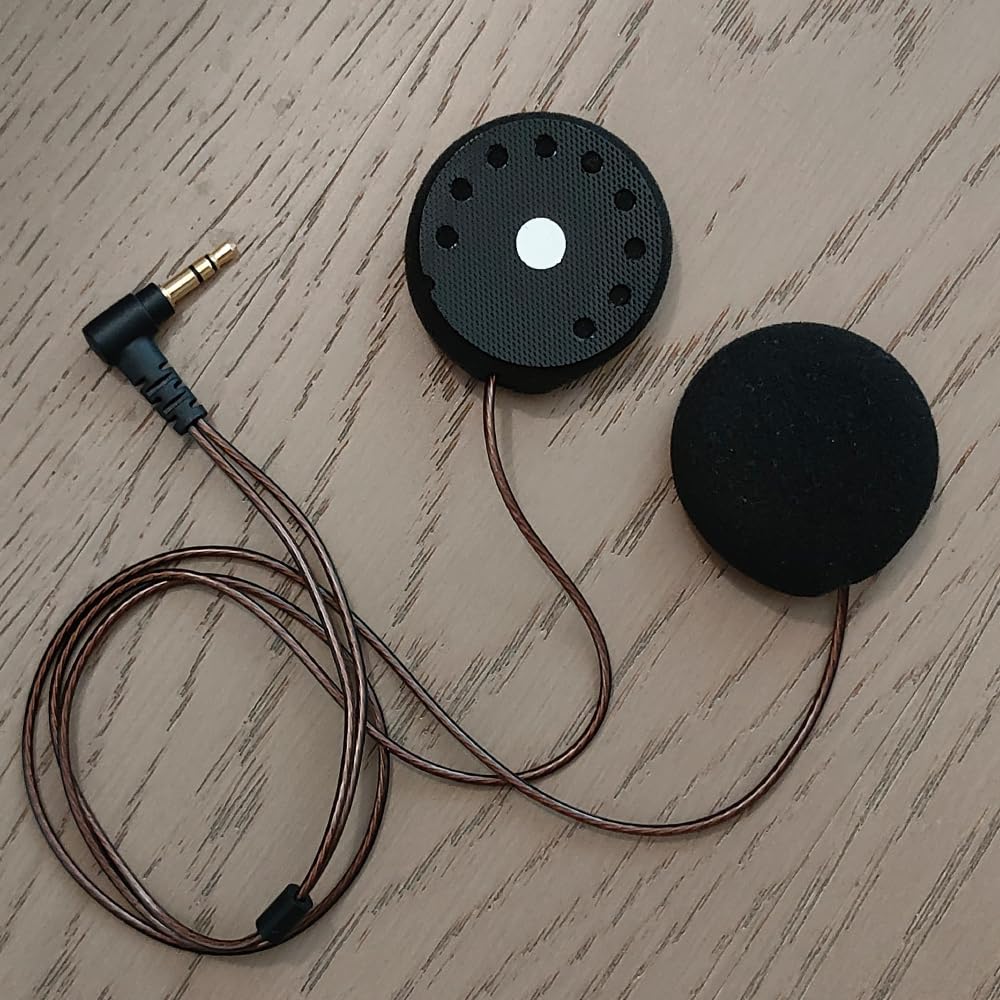ELFINEAR Ride-VOICEPRO with 3.5mm AUX for universal device pairing.