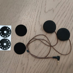 ELFINEAR Ride-VOICEPRO compact design fits inside most helmets.