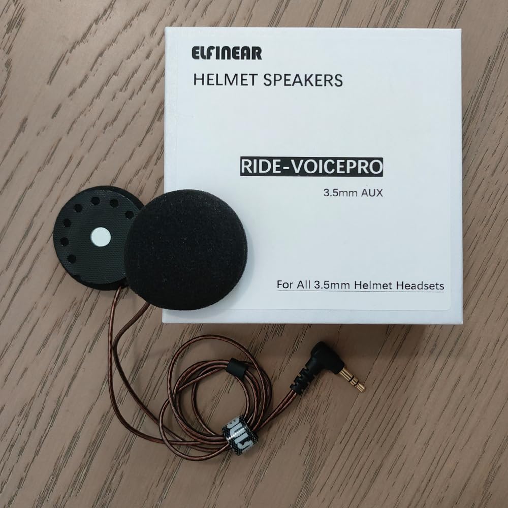 ELFINEAR Ride-VOICEPRO durable shell built for daily helmet use.