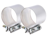 Elifecenter 4in exhaust clamp band shows sturdy stainless construction for a secure seal.
