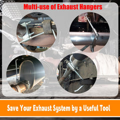 eLifecenter durable exhaust hanger set supports reliable installation