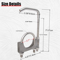 eLifecenter stainless hanger rod close-up highlights corrosion resistance and long life