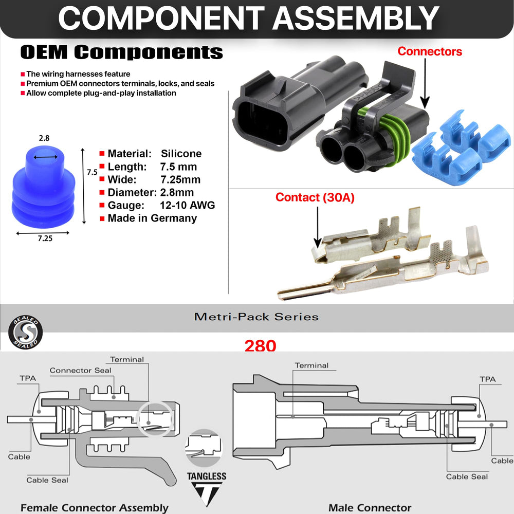 elite-citi automotive waterproof connector system ideal for rugged outdoor use.