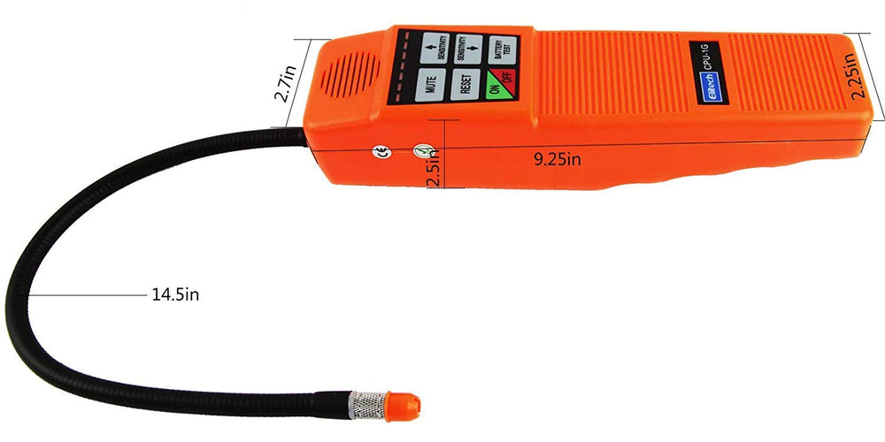 Elitech CPU-1G with 14 inch stainless steel probe for deep access