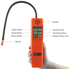 Elitech CPU-1G detects halogen refrigerants such as R22 and R410A