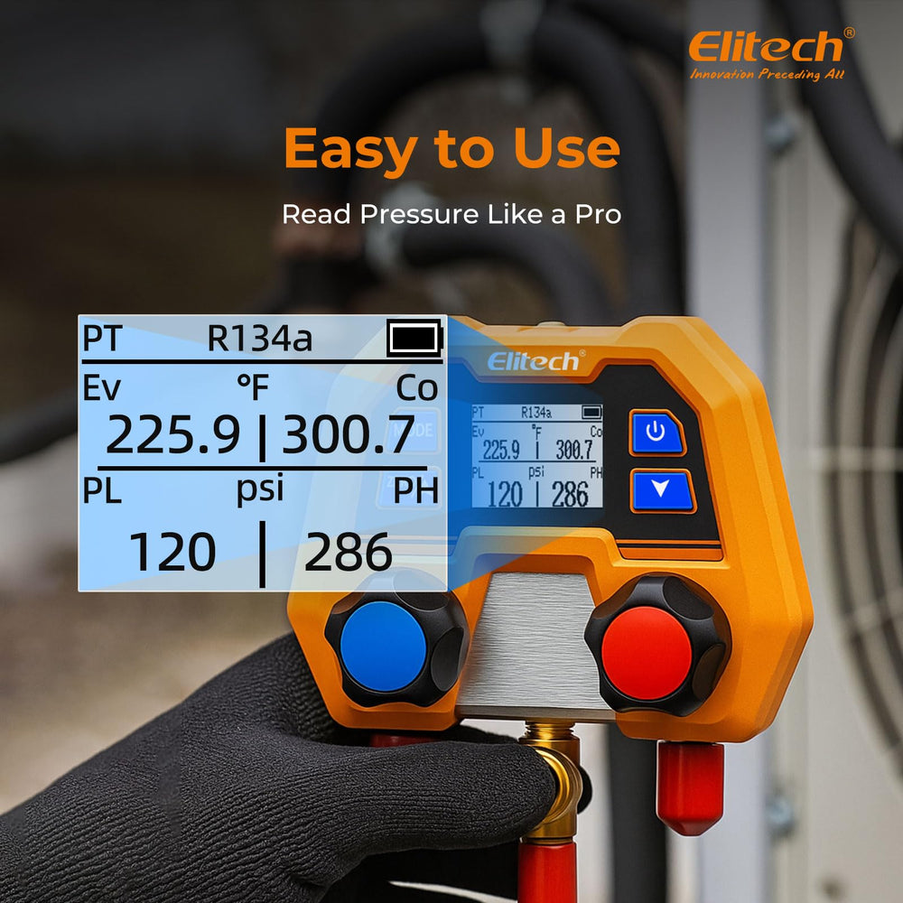 Elitech DMG-2SE all-in-one kit speeds on-site HVAC service