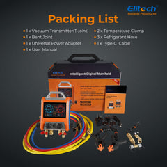 Elitech EMG-40V clamps and accessories image illustrates ready-to-use toolkit.