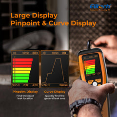 Elitech ILD-100H high sensitivity mode helps locate tiny leaks.