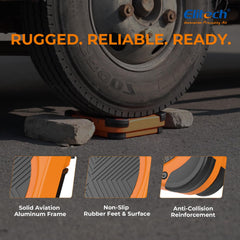 Elitech LMC-210 capacity up to 220 pounds supports large refrigerant charges.
