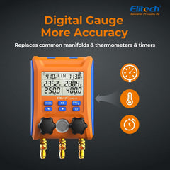 Elitech LMG-10 back hanging hook keeps the unit ready for on-site work.