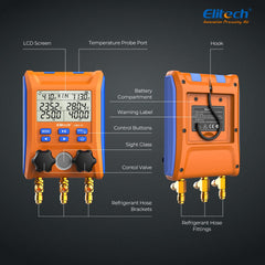 Elitech LMG-10Plus hanging hook for hands-free operation during service.