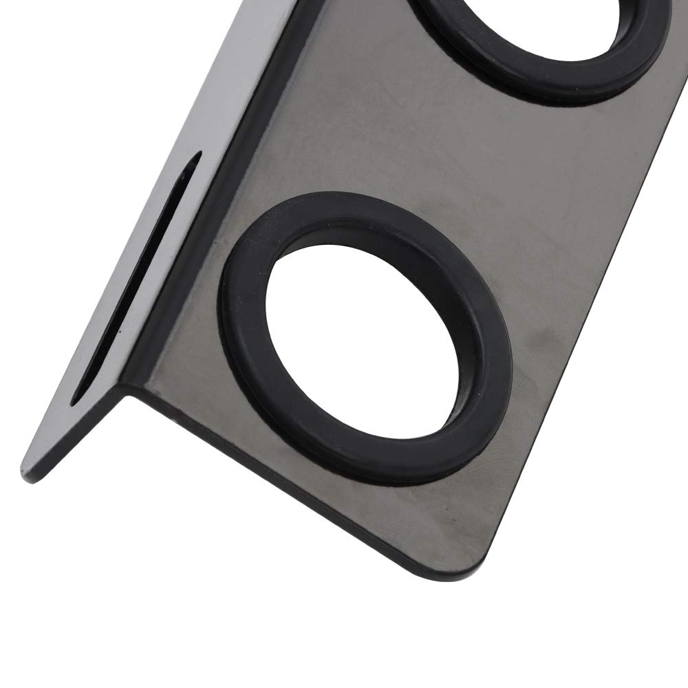 ELITEWILL black finish complements trailer aesthetics while protecting metal.