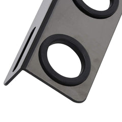 ELITEWILL black finish complements trailer aesthetics while protecting metal.