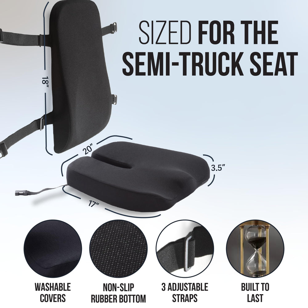 Elmara ergonomic posture design helps drivers stay aligned for longer, more energized hauls.
