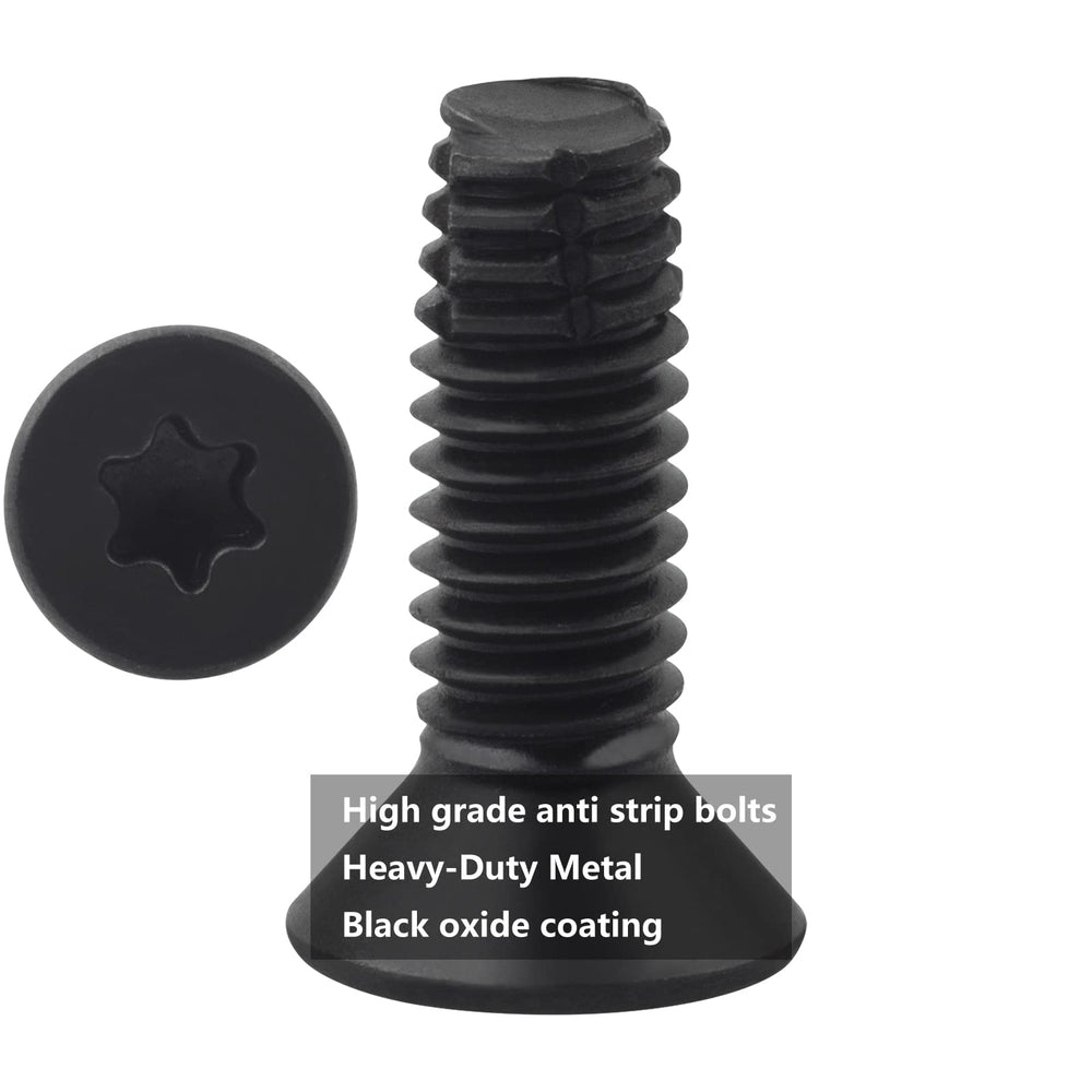 Elonn torx screws designed for doors and windshields on Jeep Wrangler.