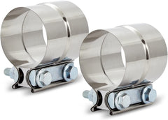 ELSHINE 1.5-inch lap joint clamp ready for quick exhaust pipe joining