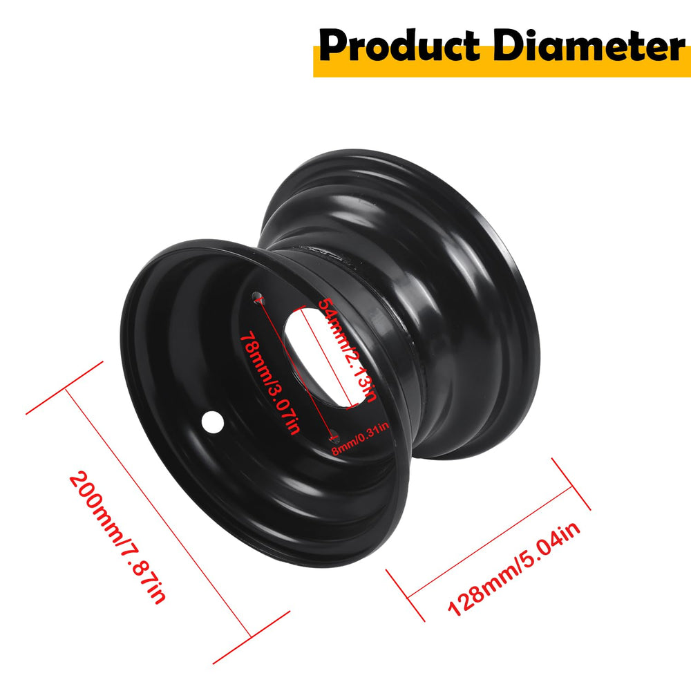 ELSOON alloy steel rim adds wear resistance for long-lasting performance.