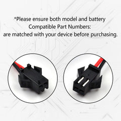 Elxjarcell GS-compatible battery replacement for Gama Sonic models GS-150 to GS-99F.