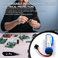 Elxjarcell male adapter enables plug-and-play installation.