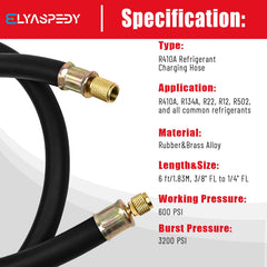 Elyaspedy brass alloy construction offers durability for tough service.