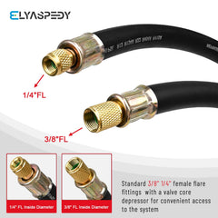 Elyaspedy six-foot length ready for full system evacuation applications.