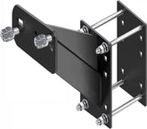 Emeroll spare tire carrier mounted on trailer for secure road-ready setup.