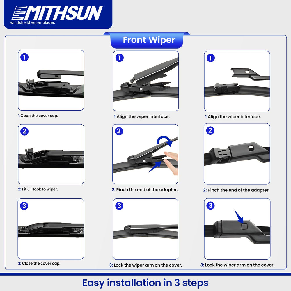 EMITHSUN all-weather performance for rain, sleet, and snow on Chevrolet.