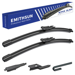 EMITHSUN 22-inch wiper blade assembly for quick, tool-free installation.