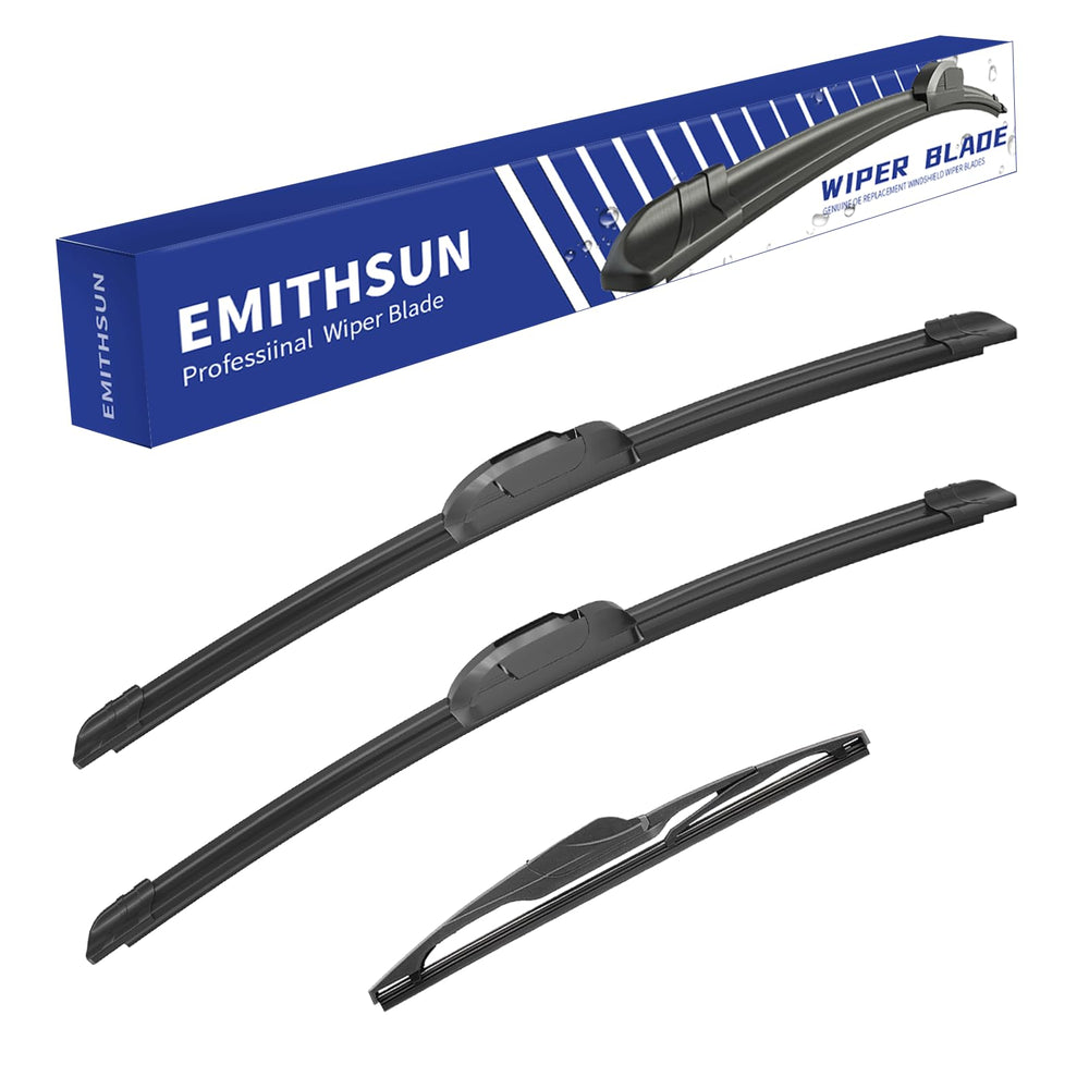 EMITHSUN front-left wiper blade for Honda Fit improves rainy-day visibility