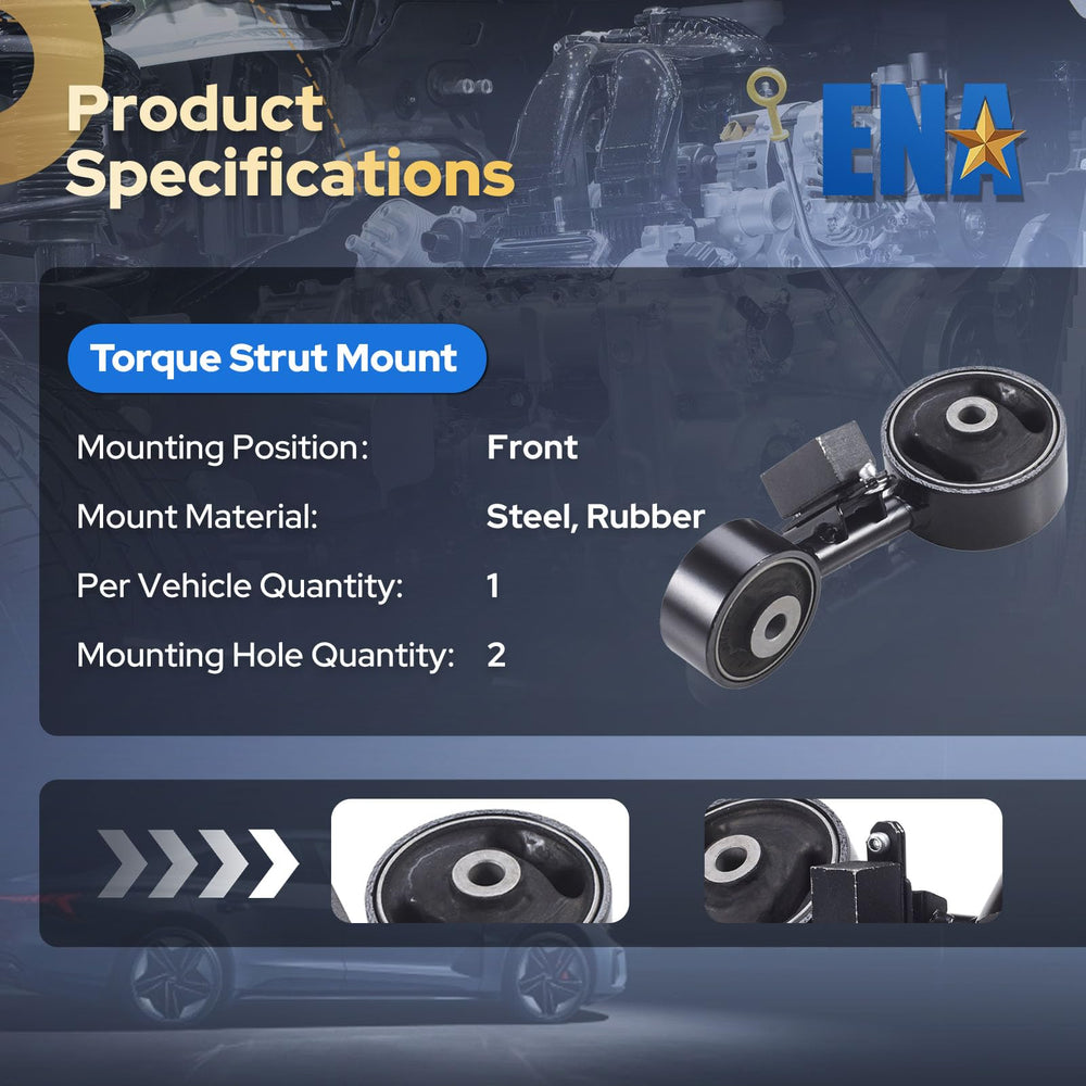 ENA front engine mount installation made simple with direct replacement fit