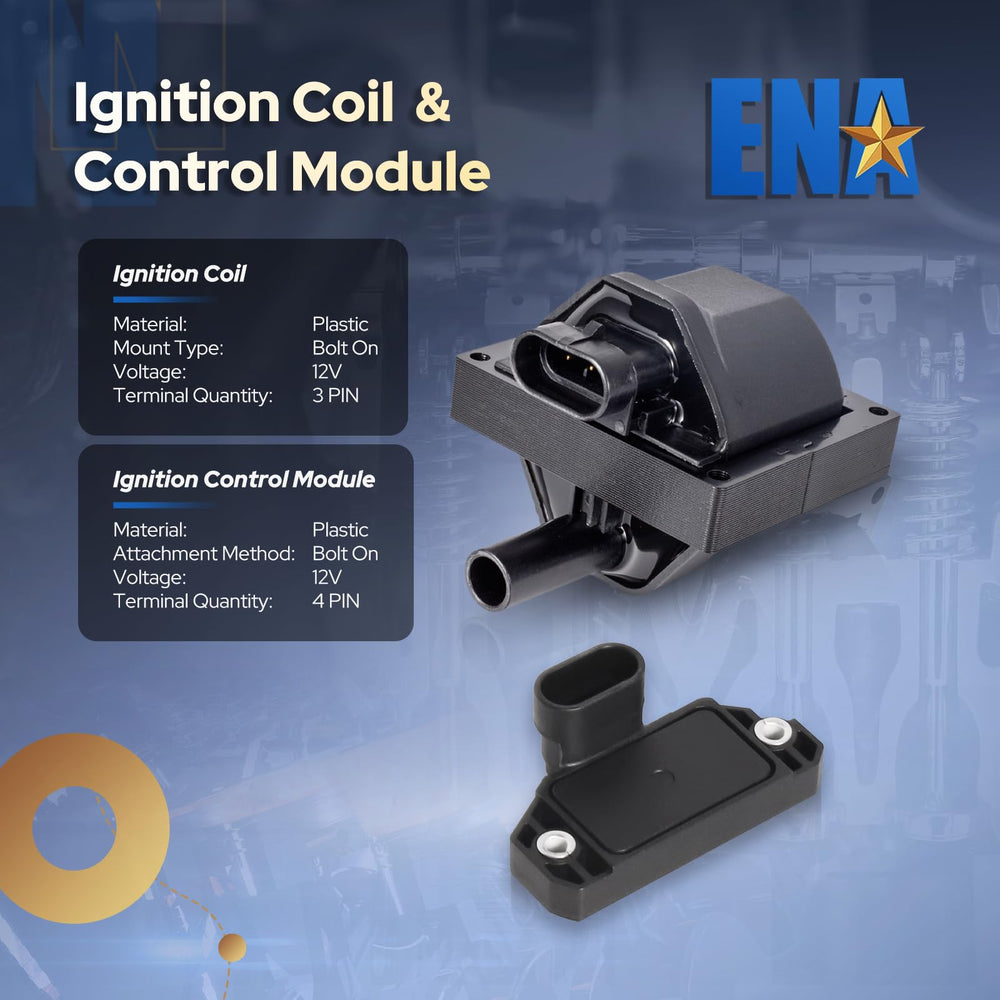 ENA ignition coil and module ready for bolt-on installation