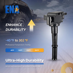 ENA bolt-on mounting on valve cover for secure fit.