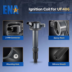 ENA 6-pack coil pack box packaging showing contents and labeling