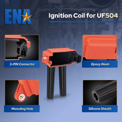ENA coil pack compatibility with 5.7L Chrysler, Dodge, Jeep, and Ram engines.
