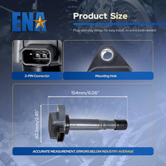 ENA complete set ensures quick replacement across six cylinders for smoother starts