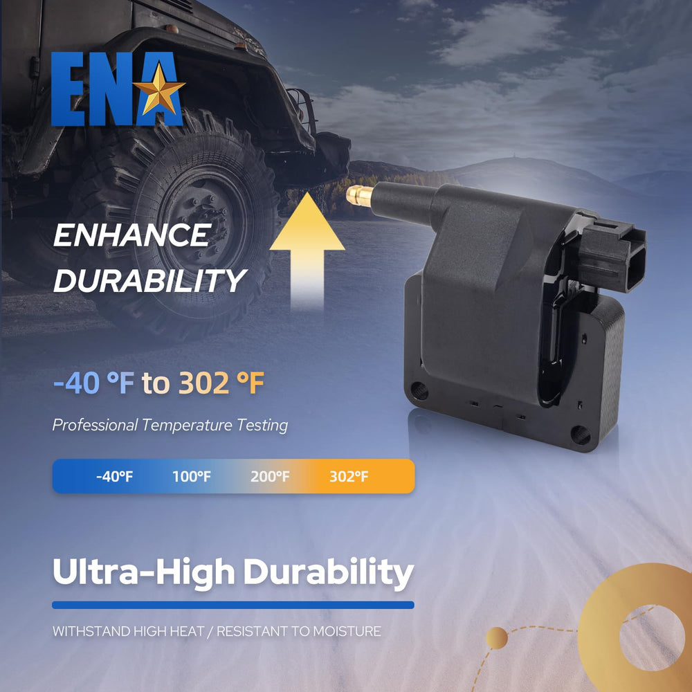 ENA ignition coil pack for Wrangler 2.5L—crisp starts and steady performance