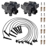 ENA ignition coil set front view ensures reliable ignition for 4.6L V8.