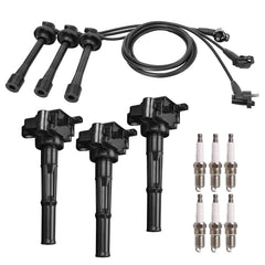 ENA ignition coil set for Toyota 4Runner in engine bay for reliable starts