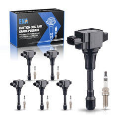 ENA iridium spark plug set close-up highlighting durable tips for reliable starts