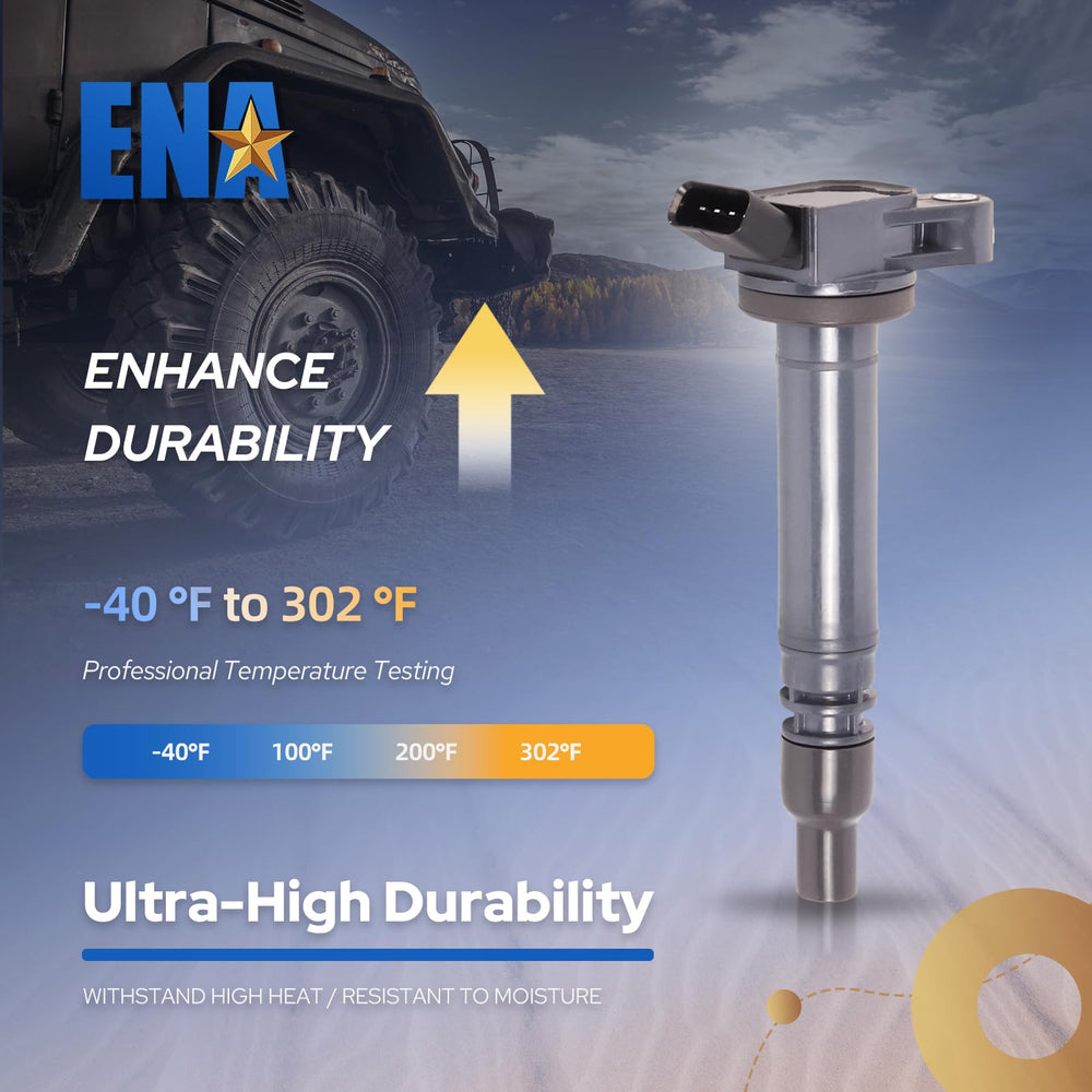 ENA coils for Lexus GX460 LS460 LX570 highlight premium materials and compatibility.