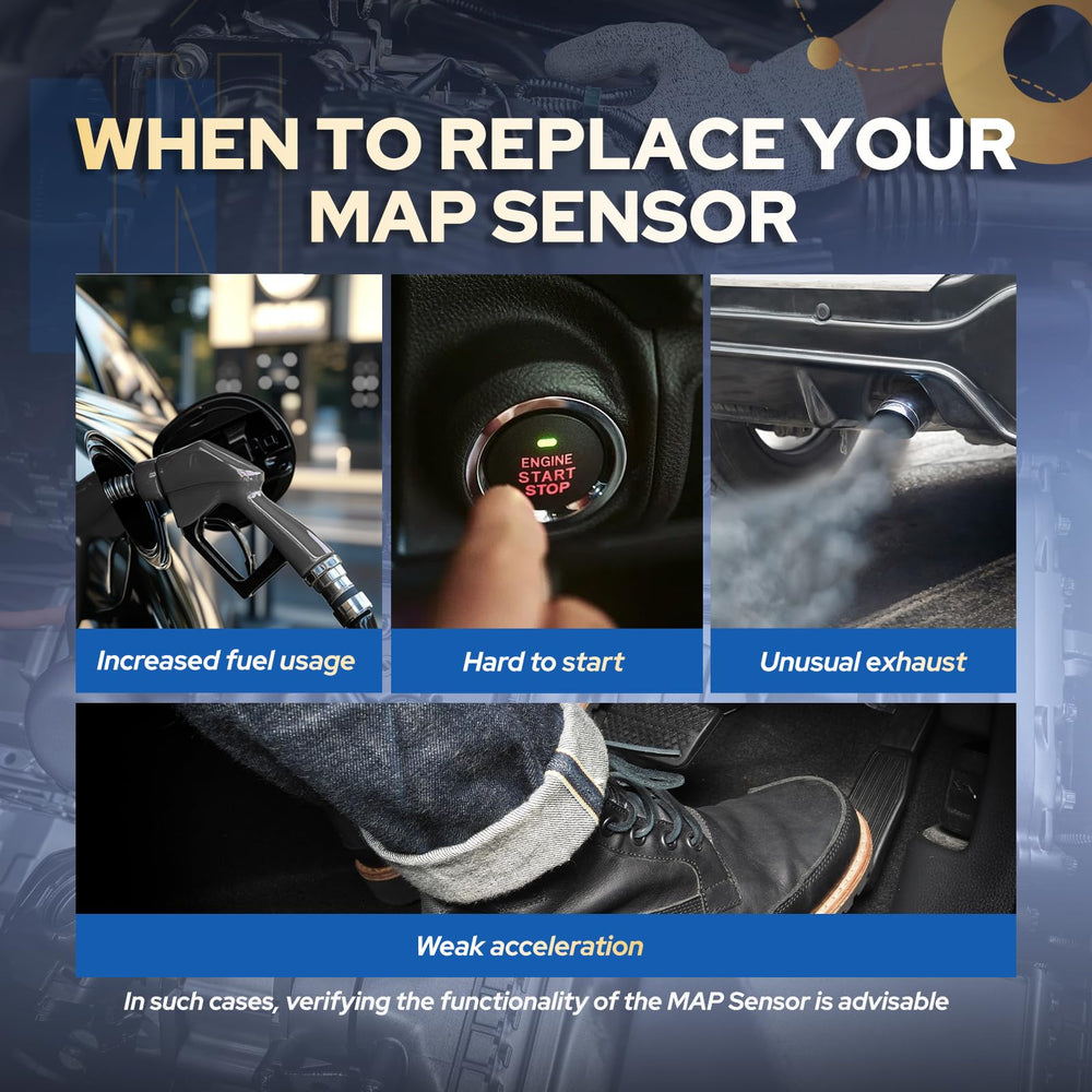 Durable ENA MAP sensor housing designed to withstand vibration and heat