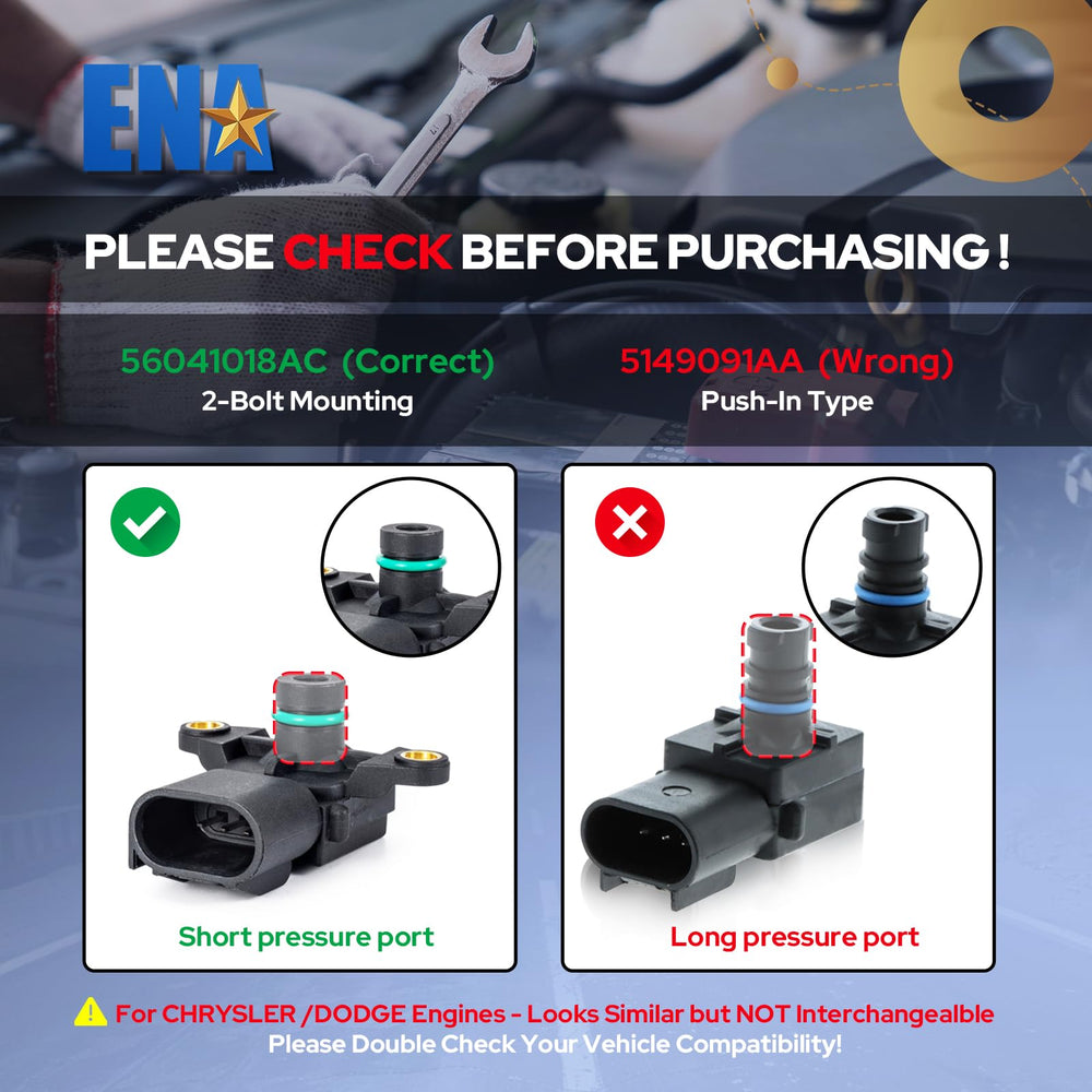 ENA MAP sensor packaging ready for installation