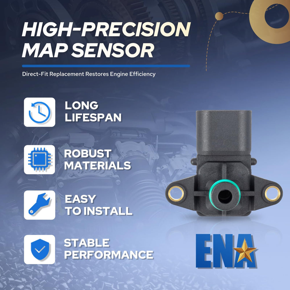 Secure wiring connector on ENA MAP sensor for reliable connection