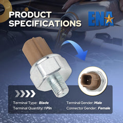 Sensor packaging and one-year warranty card from ENA