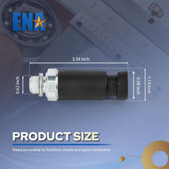 ENA oil pressure sensor switch warranty and support badge