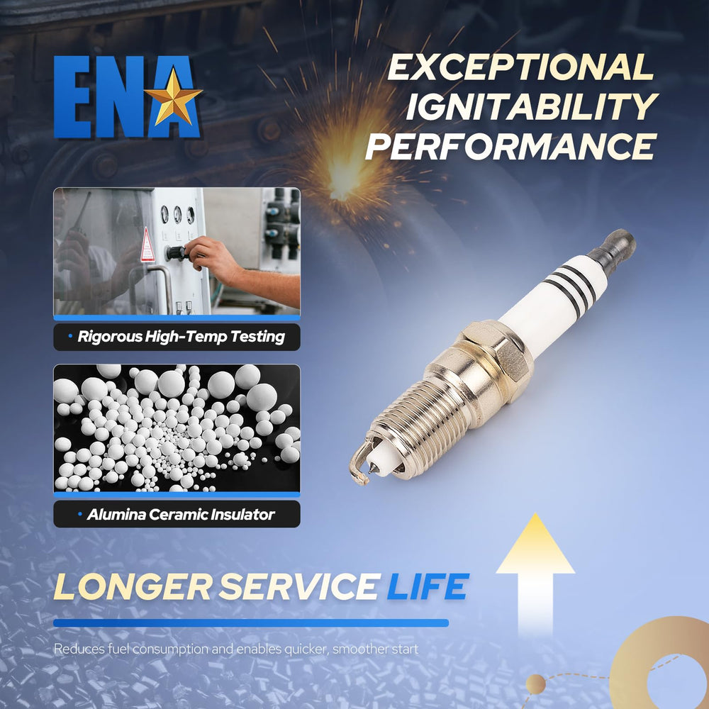 ENA red-insulated wires with 8 mm core for stable ignition