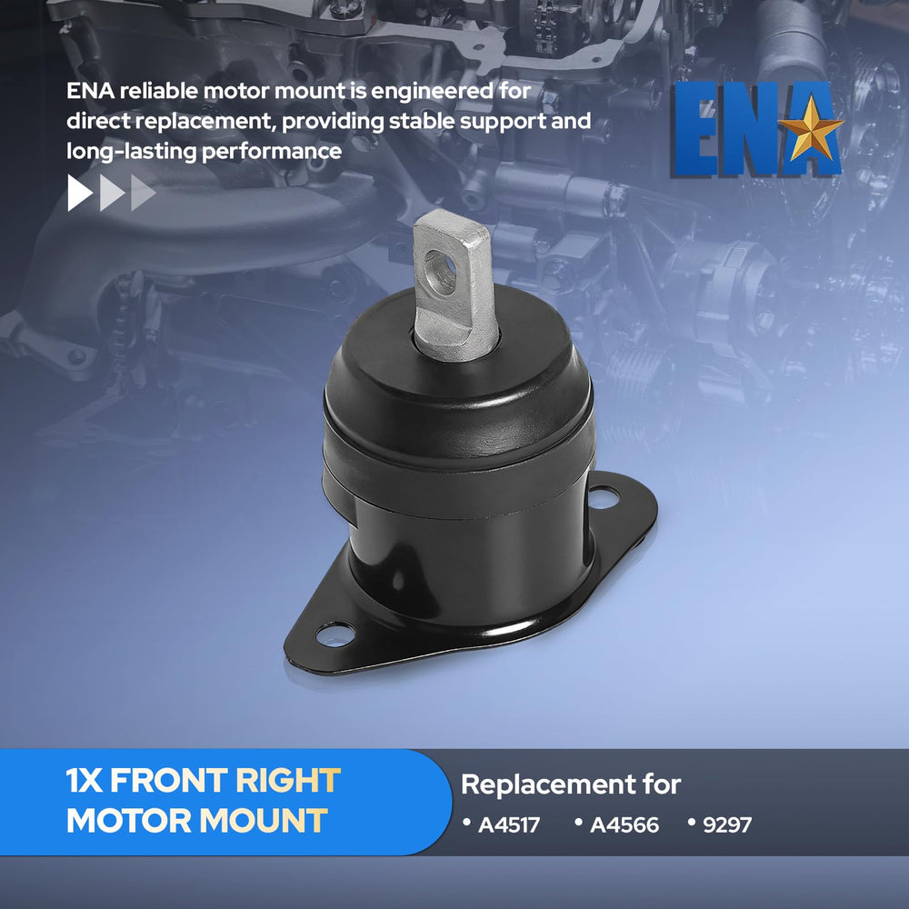 ENA six-piece engine mount set packaged for easy install and compatibility