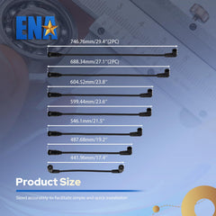 ENA spark plug wire set branding visible on sturdy packaging.